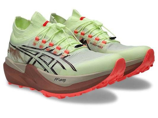 ASICS METAFUJI TRAIL 2 Unisex product view 2 — Illuminate Yellow/Dark Aubergine