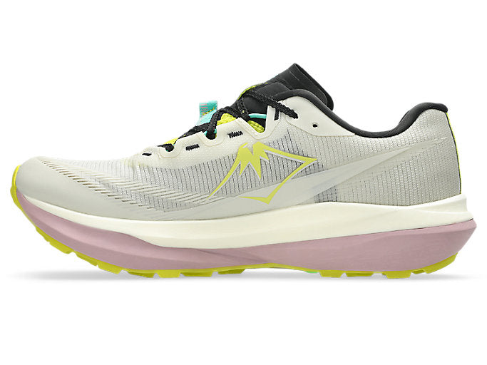 ASICS FUJISPEED 4 Unisex product view 4 — Light Dust/Aurora Green