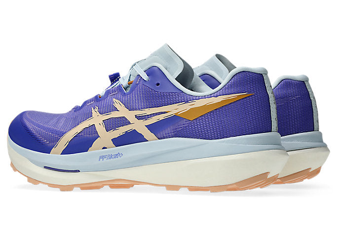 ASICS FUJISPEED 4 Unisex product view 3 — Cobalt Burst/Apricot Crush