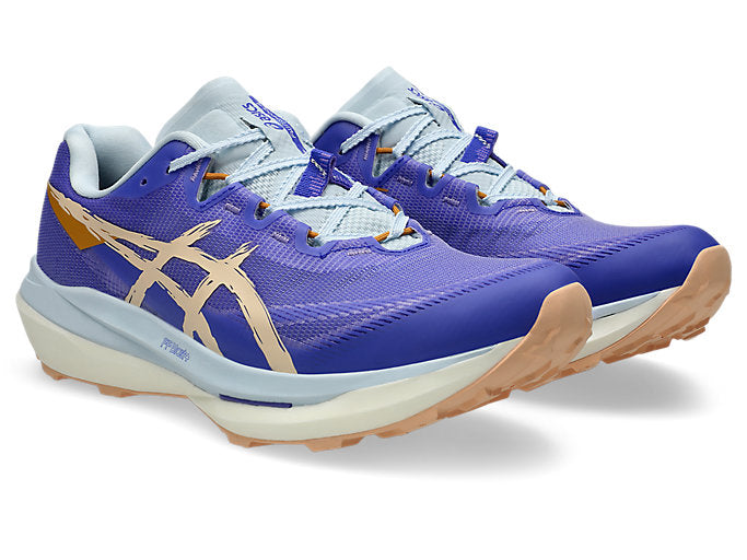 ASICS FUJISPEED 4 Unisex product view 2 — Cobalt Burst/Apricot Crush