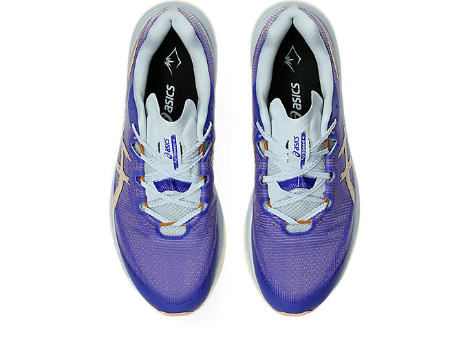 ASICS FUJISPEED 4 Unisex product view 6 — Cobalt Burst/Apricot Crush