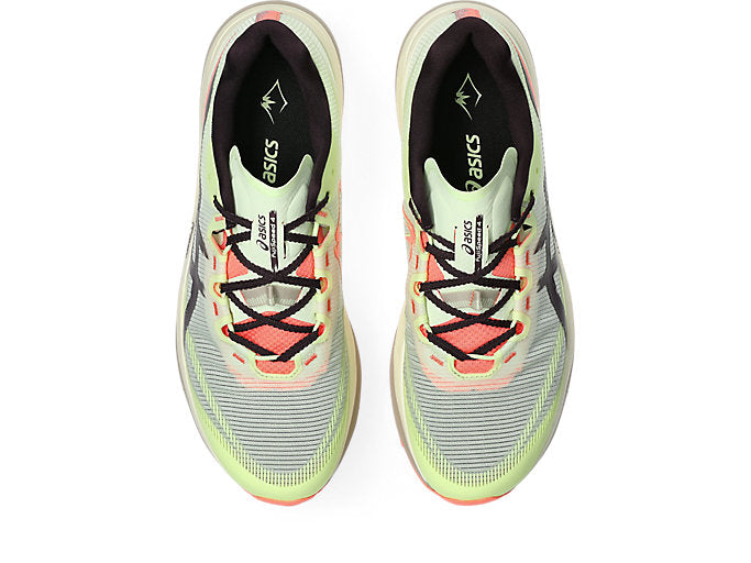 ASICS FUJISPEED 4 Unisex product view 6 — Illuminate Yellow/Dark Aubergine