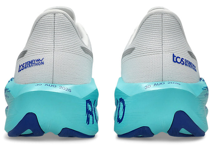 ASICS NOVABLAST 6 SYDNEY Unisex product view 5 — White/Ice Mint