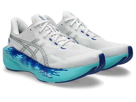 ASICS NOVABLAST 6 SYDNEY Unisex product view 2 — White/Ice Mint