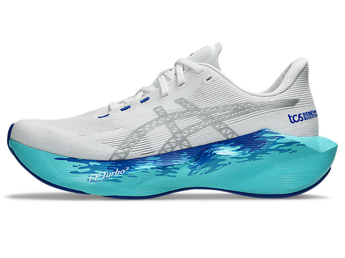 ASICS NOVABLAST 6 SYDNEY Unisex product view 1 — White/Ice Mint