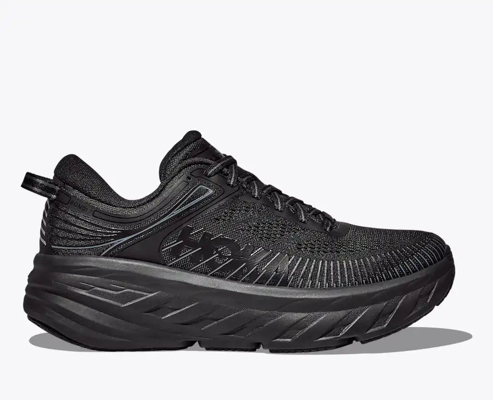 HOKA Bondi 7 Men's product view 1 — Black / Black