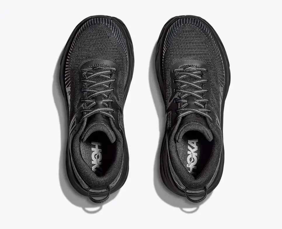 HOKA Bondi 7 Men's product view 2 — Black / Black