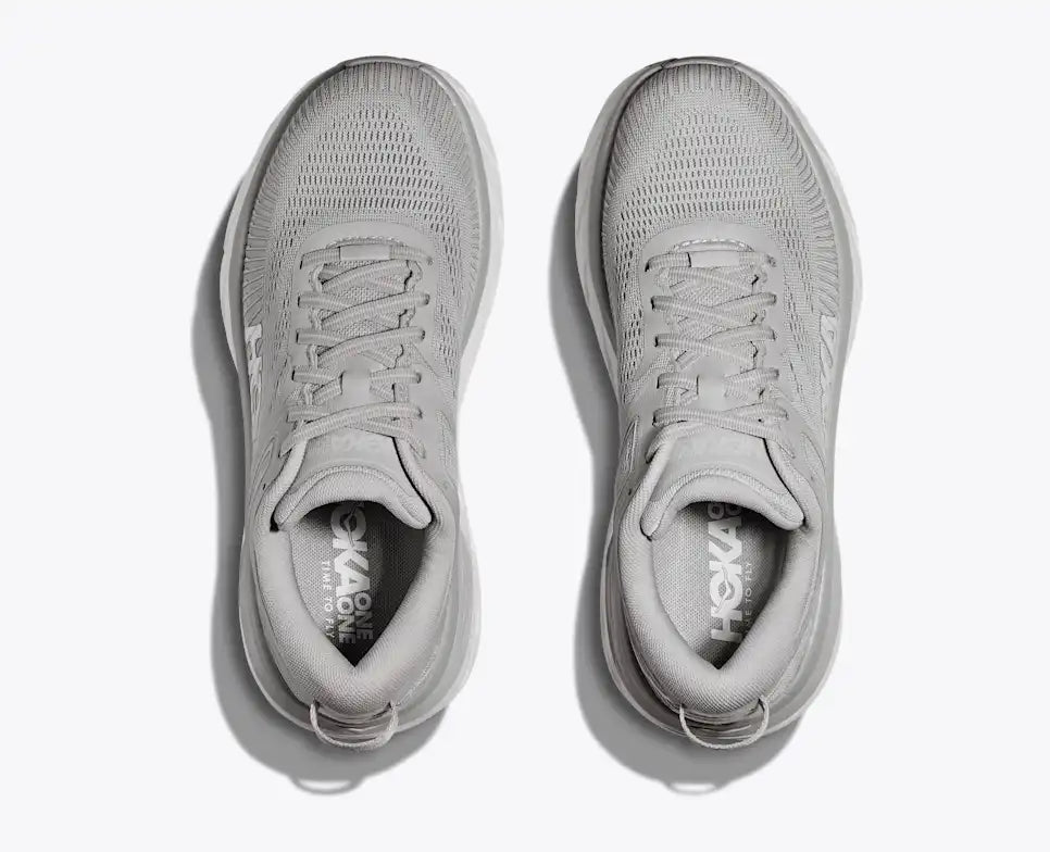 HOKA Bondi 7 Men's product view 2 — Harbor Mist / White