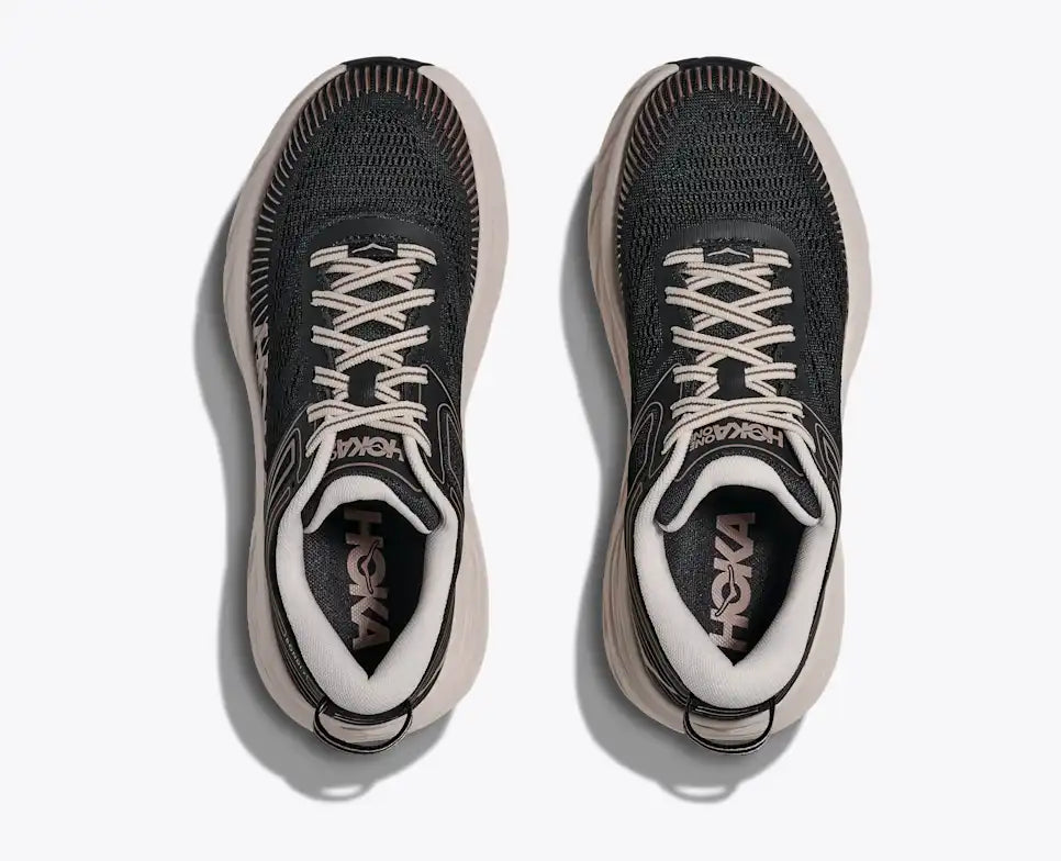 HOKA Bondi 7 Women's product view 2 — Black / Rose Cream