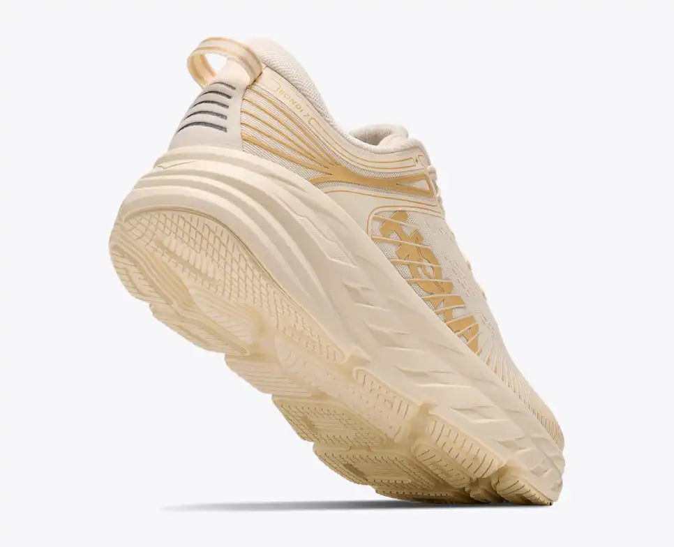 HOKA Bondi 7 Women's product view 4 — Vintage Yellow / Honeycomb