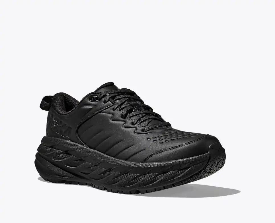 HOKA Bondi SR Men's product view 3 — Black / Black