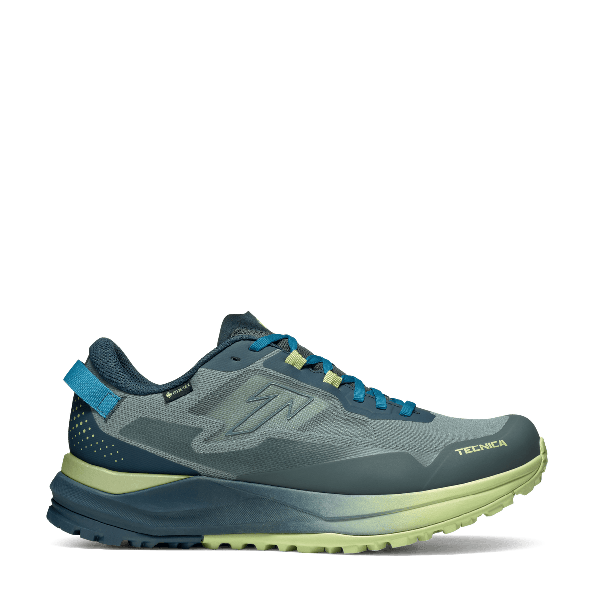 Tecnica Spark S GTX product view 2 — Medium Blue - Light Green