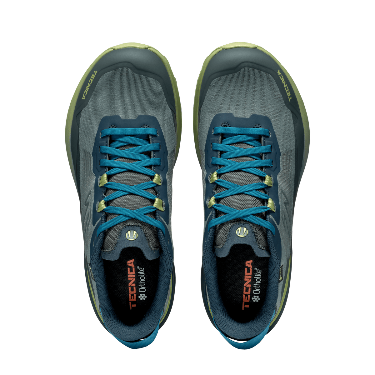 Tecnica Spark S GTX product view 6 — Medium Blue - Light Green