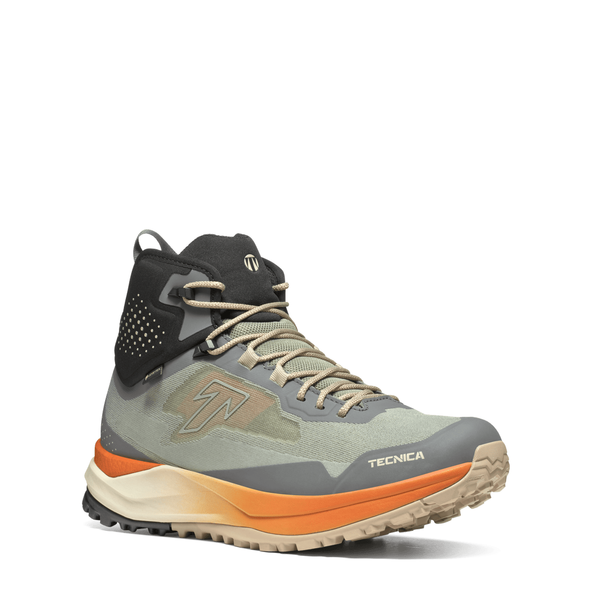 Tecnica Spark S Mid GTX product view 1 — Green - Burnt Orange