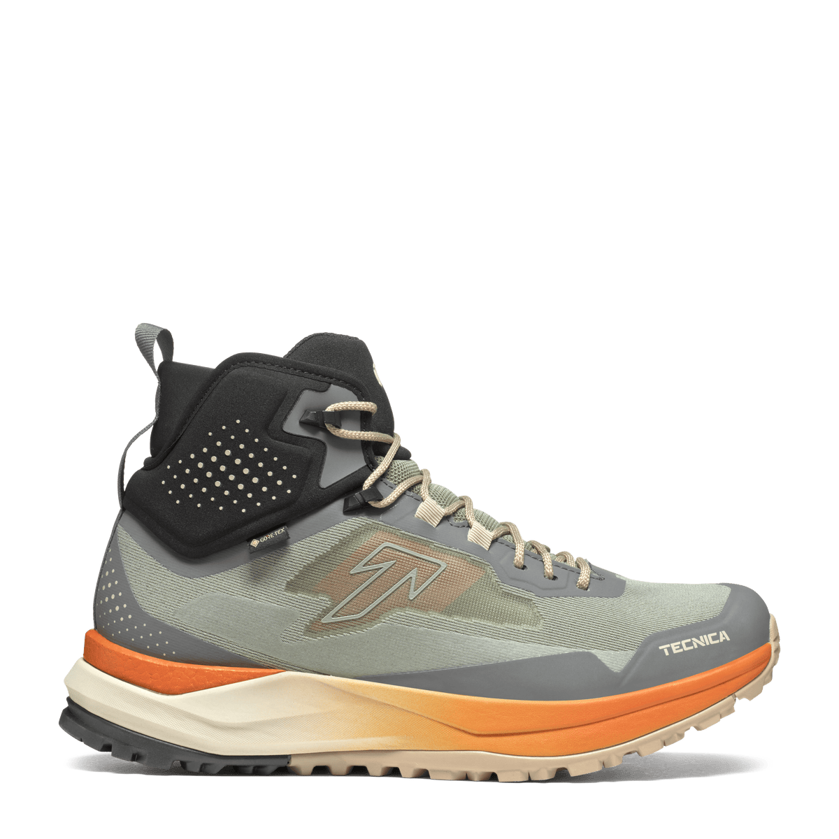 Tecnica Spark S Mid GTX product view 2 — Green - Burnt Orange