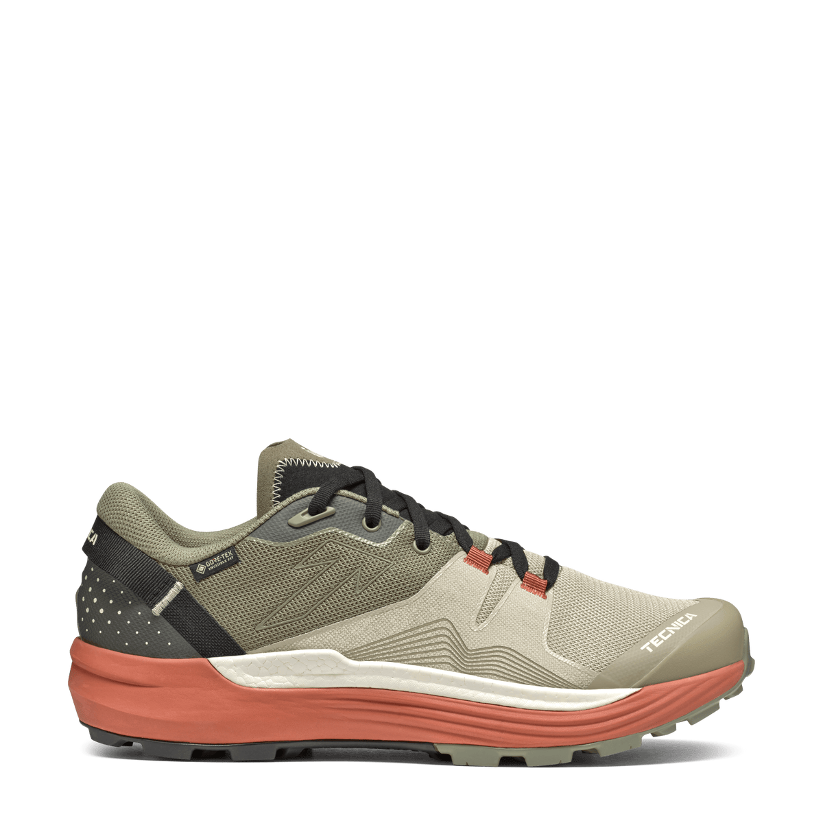 Tecnica Spark Speed S GTX product view 2 — Green Camp - Dark Sand