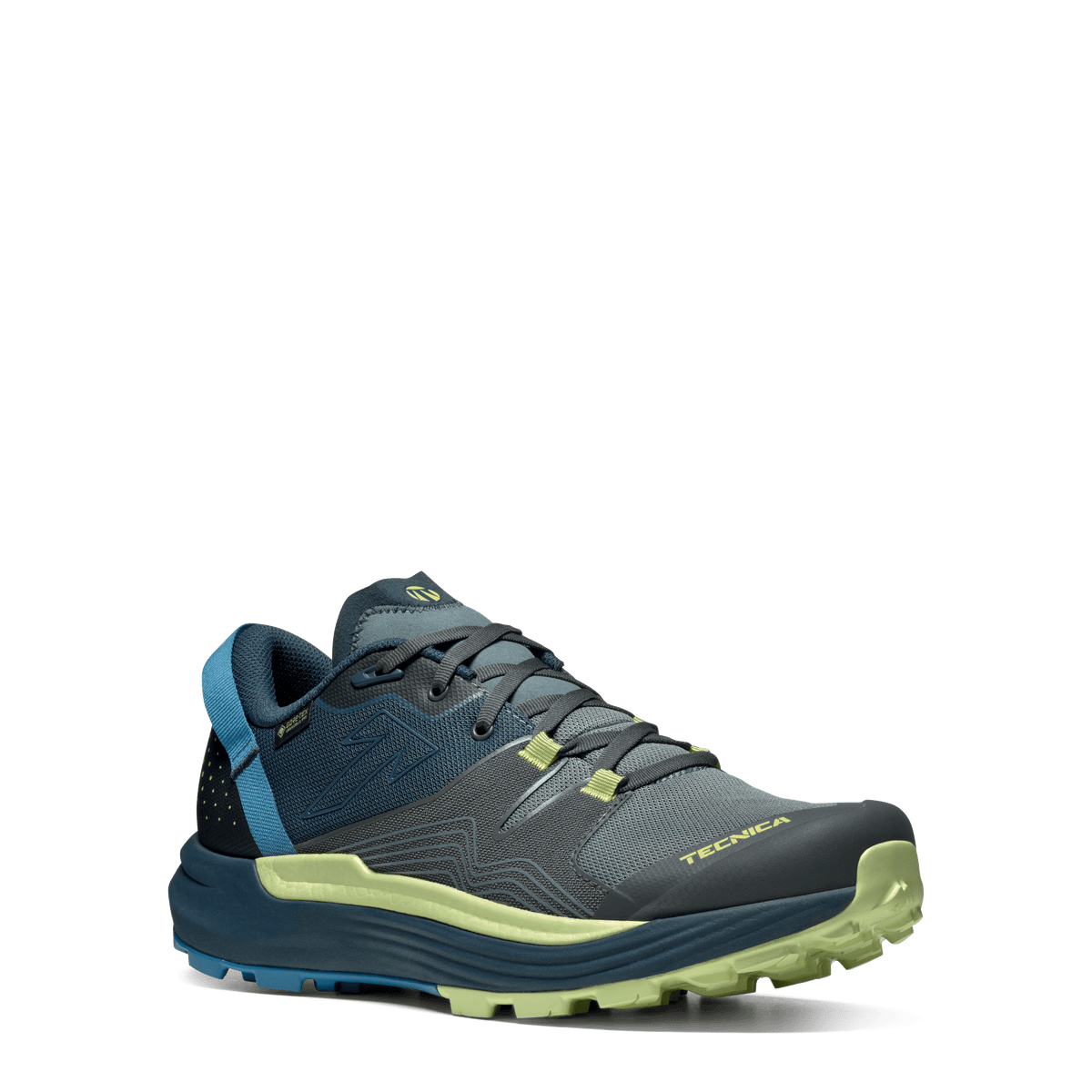 Tecnica Spark Speed S GTX product view 1 — Medium Blue - Light Green