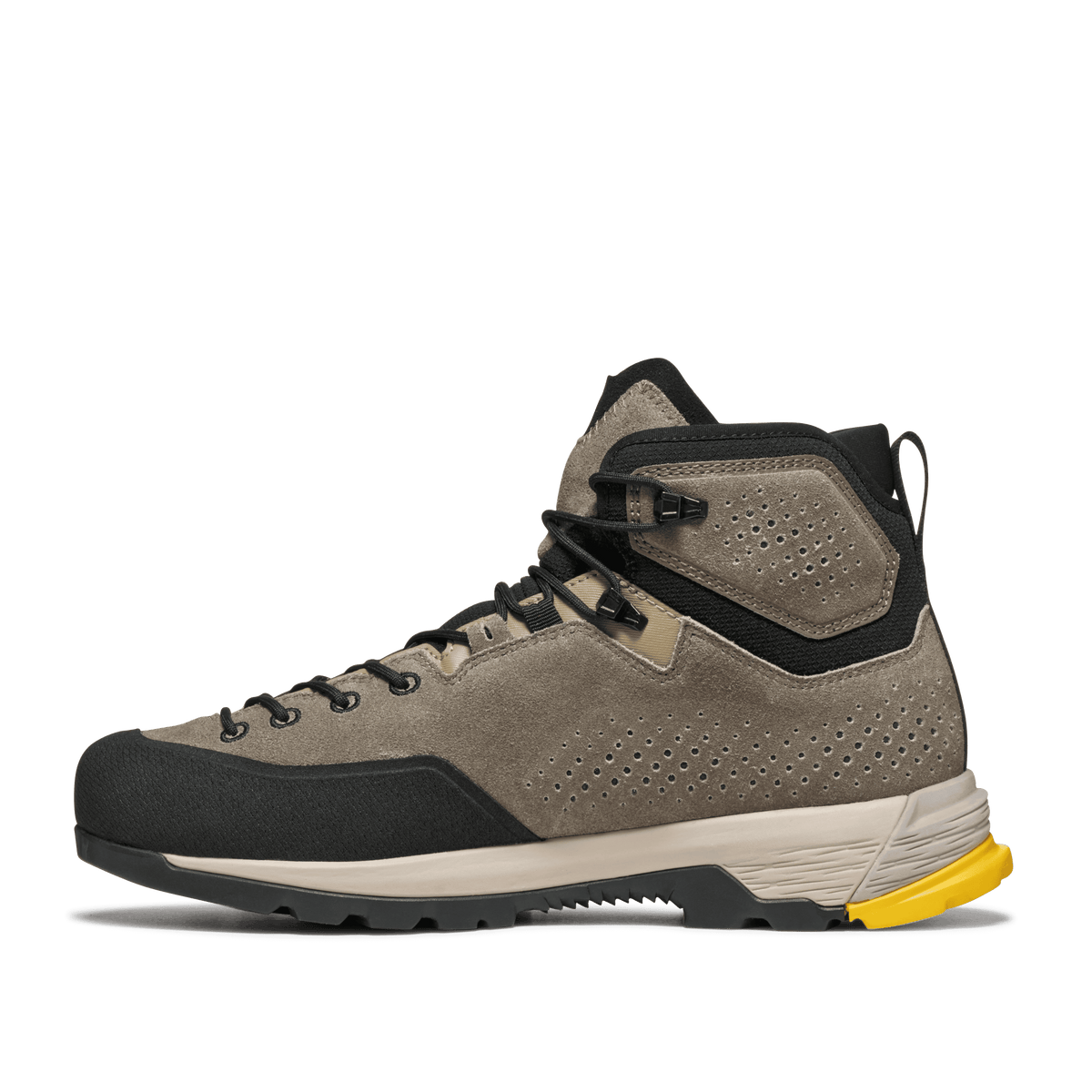 Tecnica Sulfur Mid GTX MS product view 3 — Turned Grey - Yellow