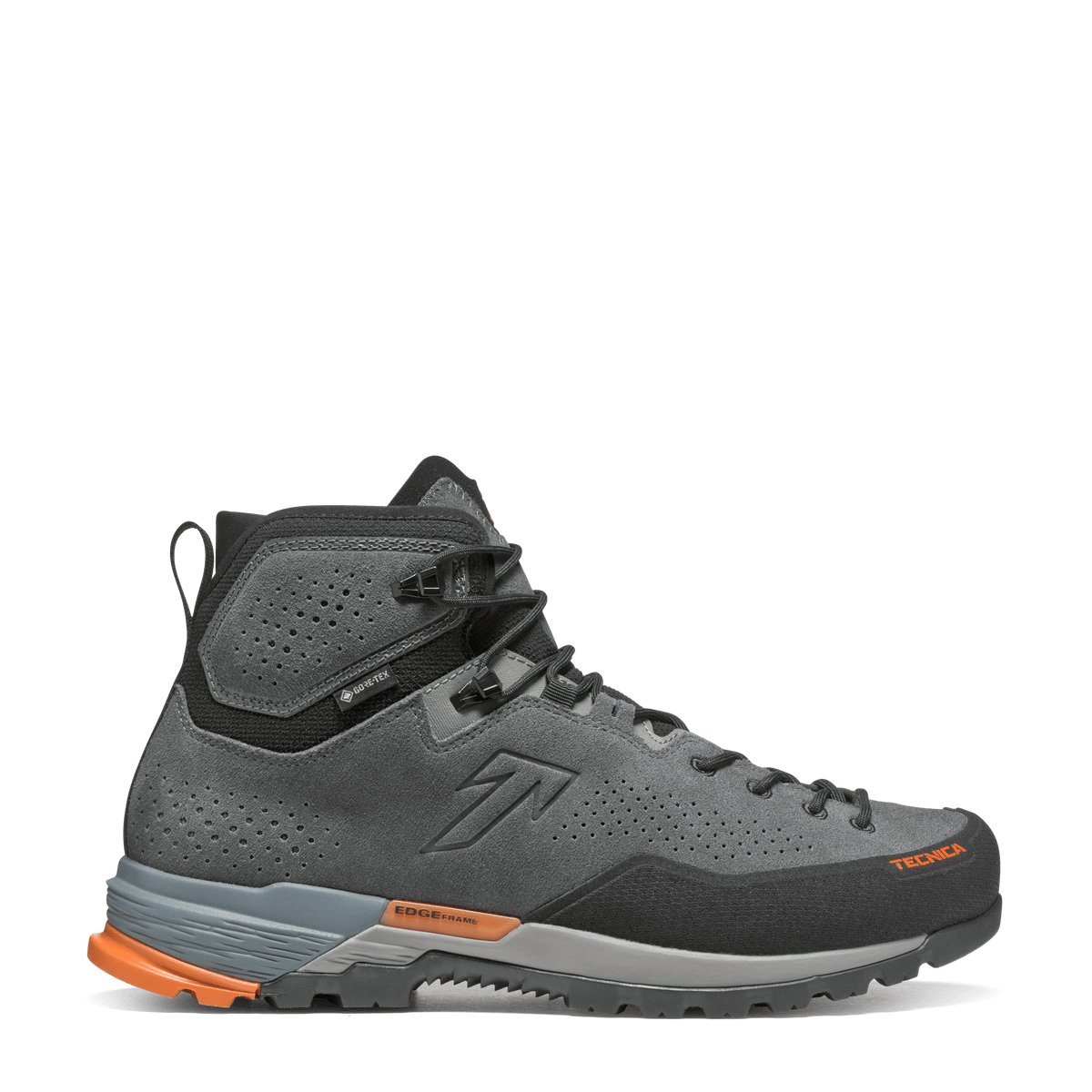 Tecnica Sulfur Mid GTX MS product view 2 — Dark Grey - Orange