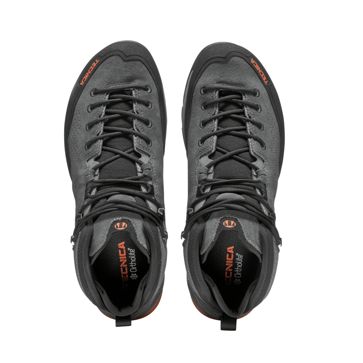 Tecnica Sulfur Mid GTX MS product view 6 — Dark Grey - Orange