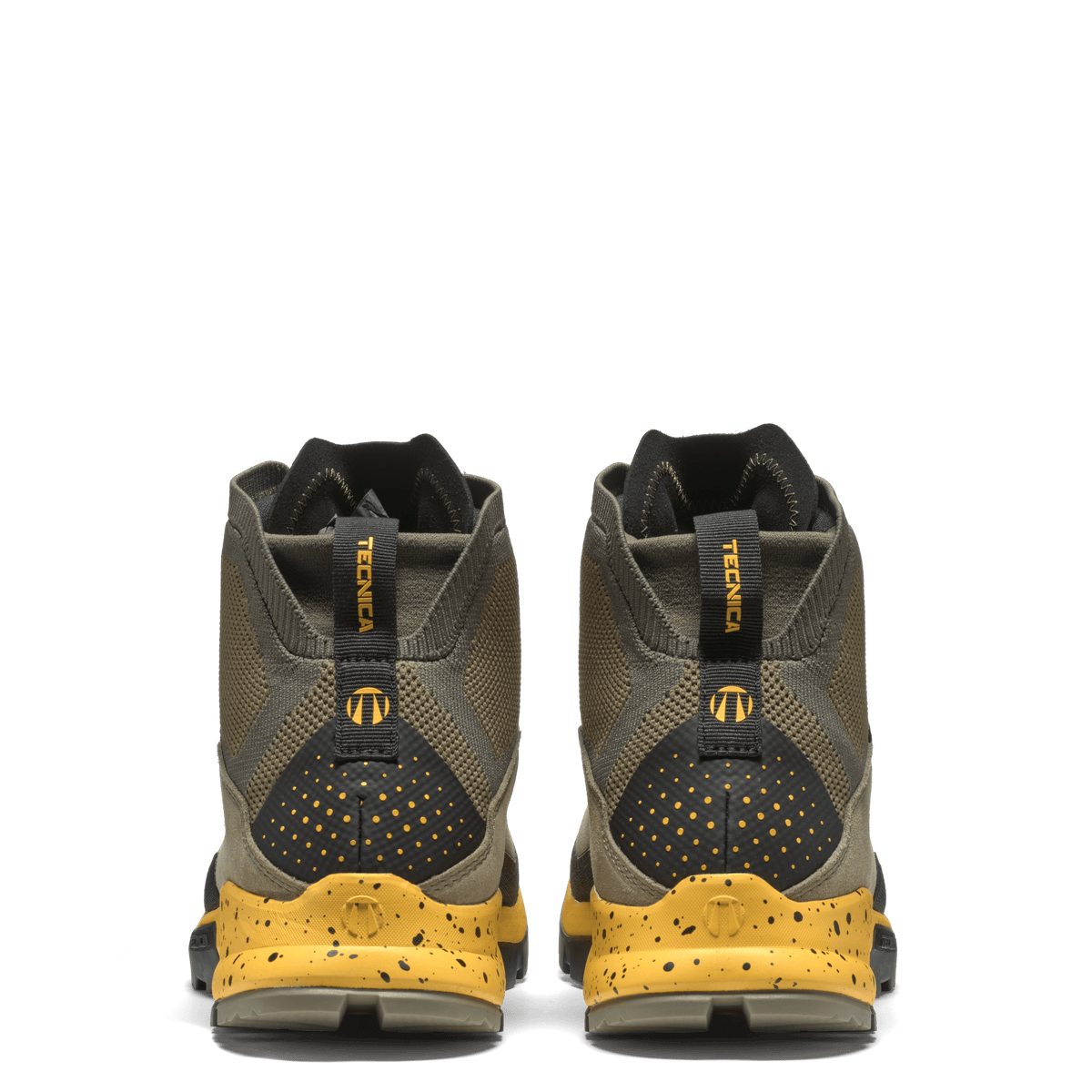 Tecnica Forge Hike Mid GTX MS product view 5 — Dark Olive - Yellow