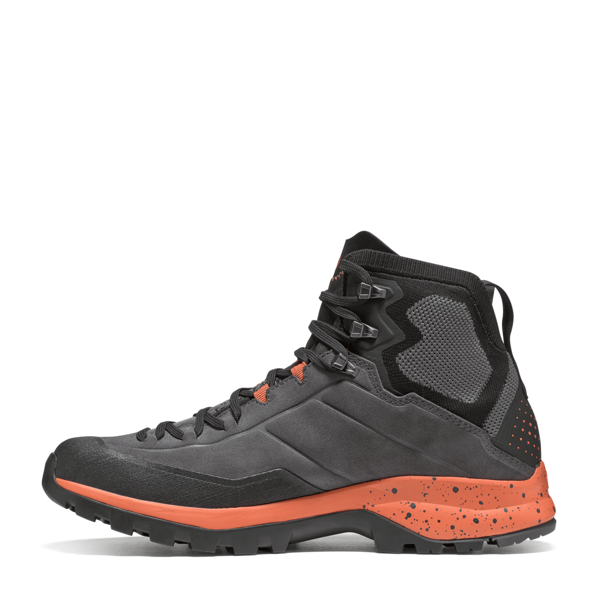 Tecnica Forge Hike Mid GTX MS product view 3 — Dark Grey - Icon Orange