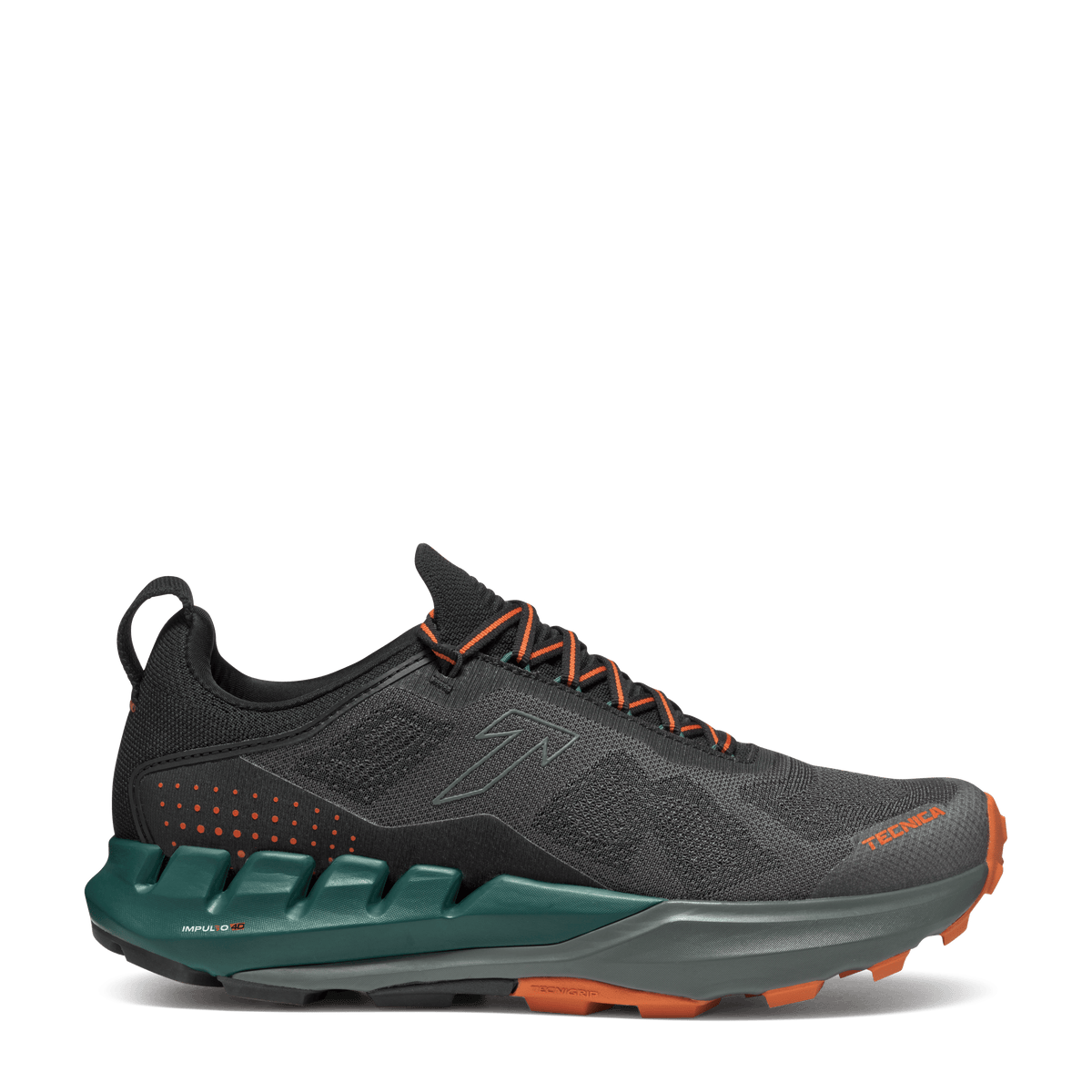 Tecnica Pyrox Xplore MS product view 2 — Black - Burnt Orange