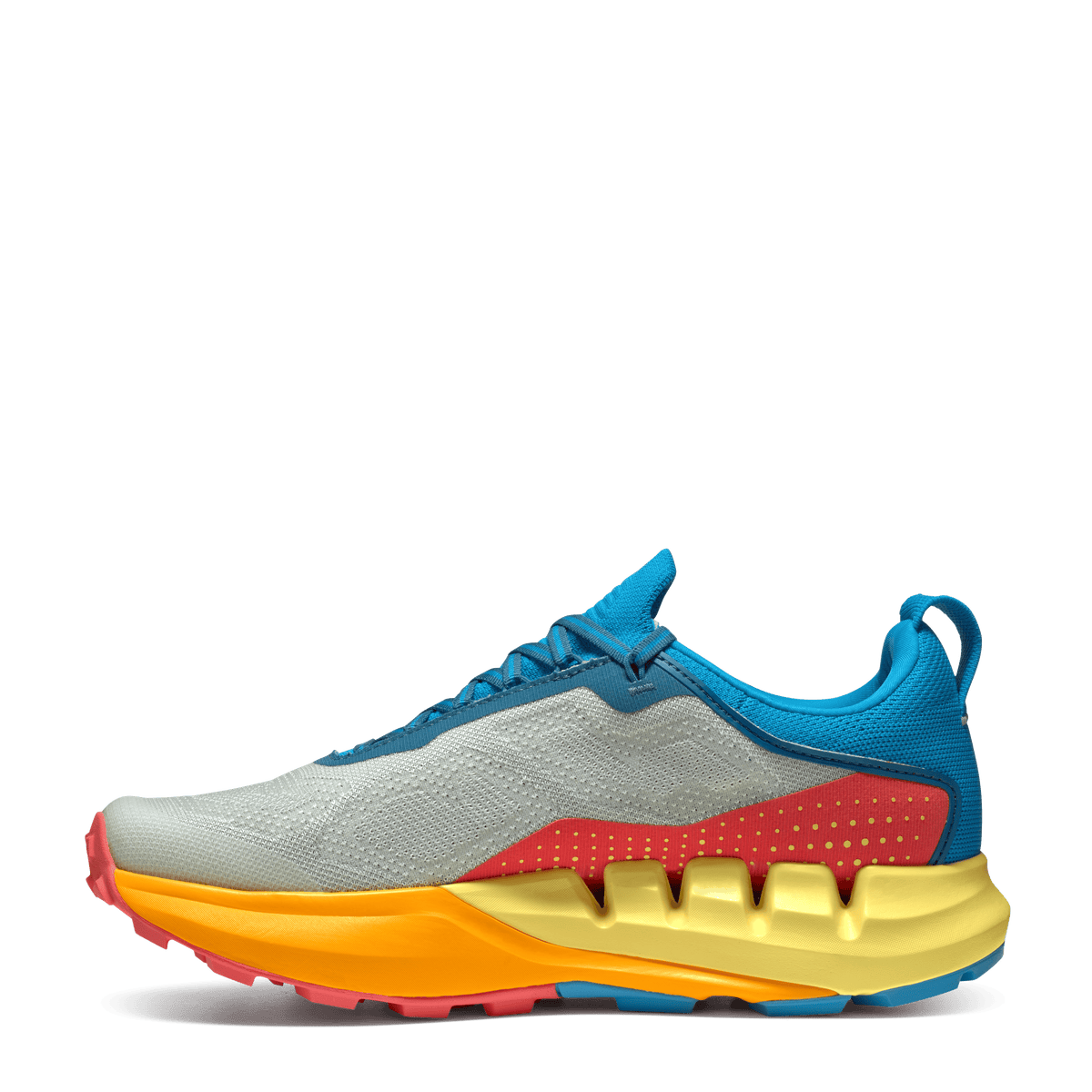 Tecnica Pyrox Xplore MS product view 3 — Ice Grey - Blue