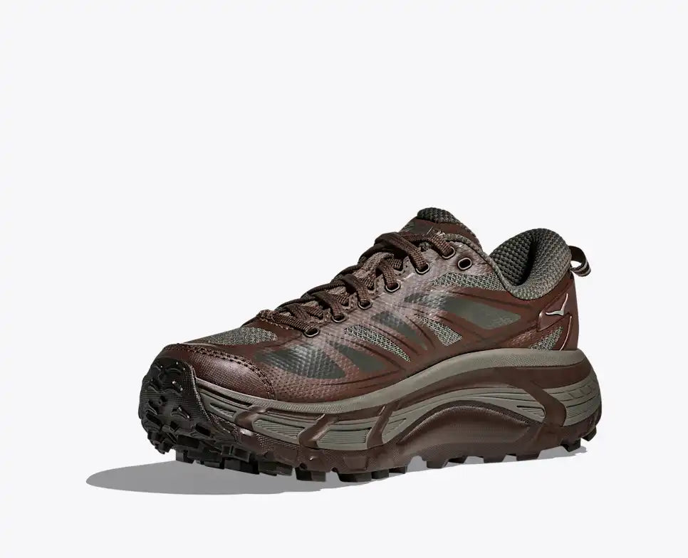 HOKA Mafate Speed 2 Unisex product view 3 — Asphalt Grey / Walnut