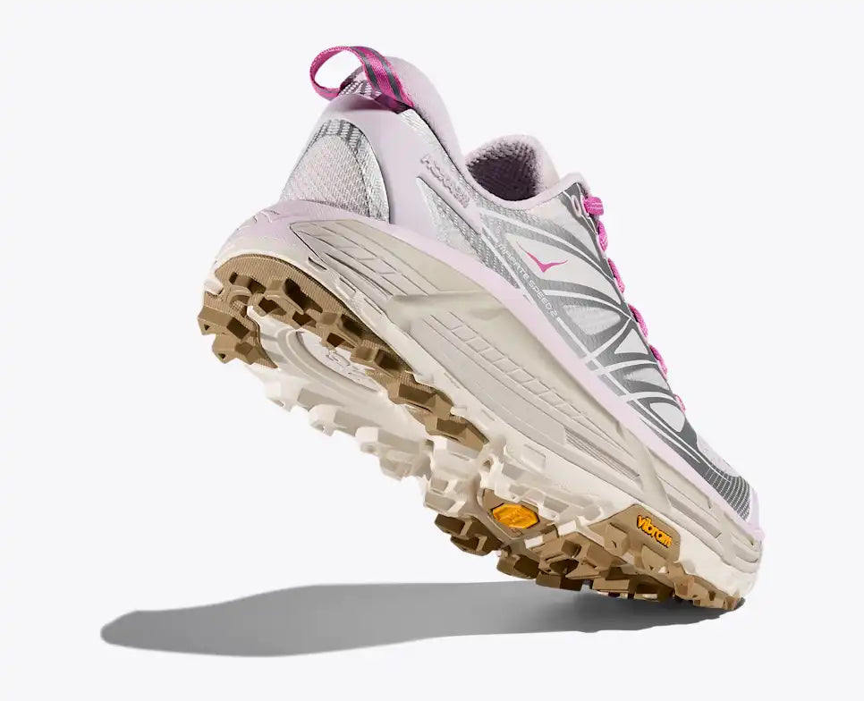 HOKA Mafate Speed 2 Unisex product view 4 — Silver / Lilac Cream