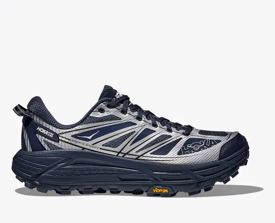HOKA Mafate Speed 2 Unisex product view 1 — Varsity Navy / Silver
