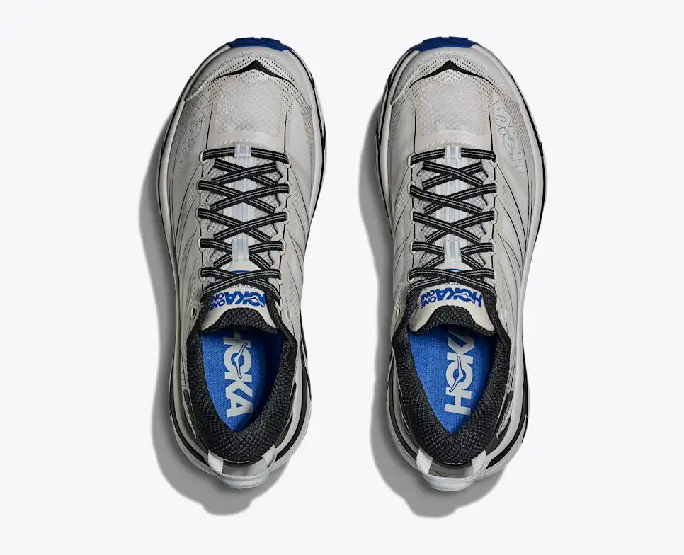 HOKA Mafate Speed 2 Unisex product view 2 — White / Cobalt Blue