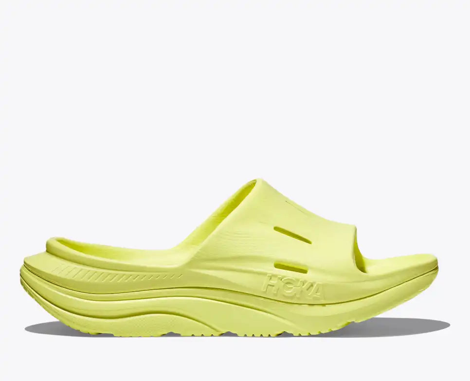 HOKA Ora Recovery Slide 3 Unisex product view 1 — Shifting Sand / Shifting Sand