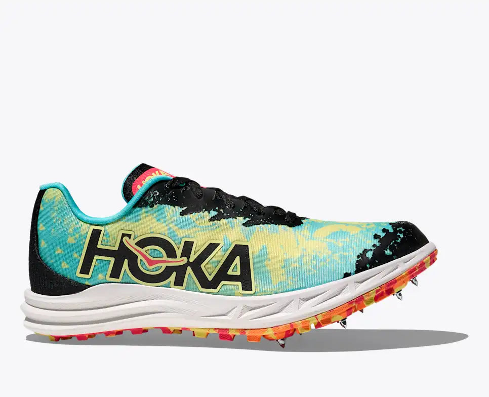 HOKA Crescendo XC Unisex product view 1 — Cielo Blue / Yuzu