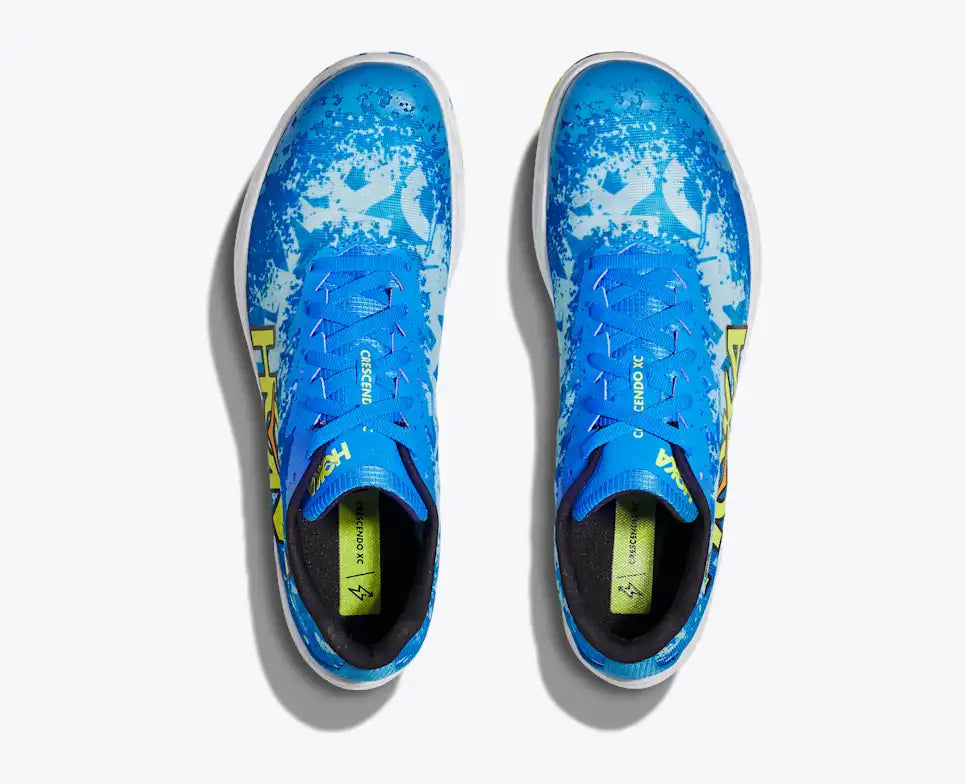 HOKA Crescendo XC Spikeless Unisex product view 2 — Diva Blue / Evening Primrose