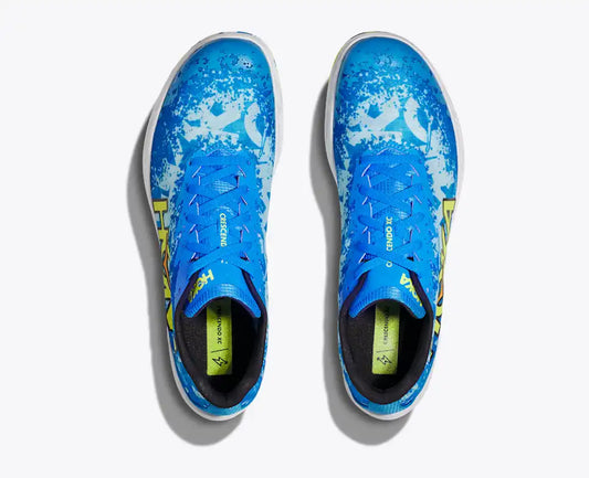 HOKA Crescendo XC Spikeless Unisex product view 2 — Diva Blue / Evening Primrose
