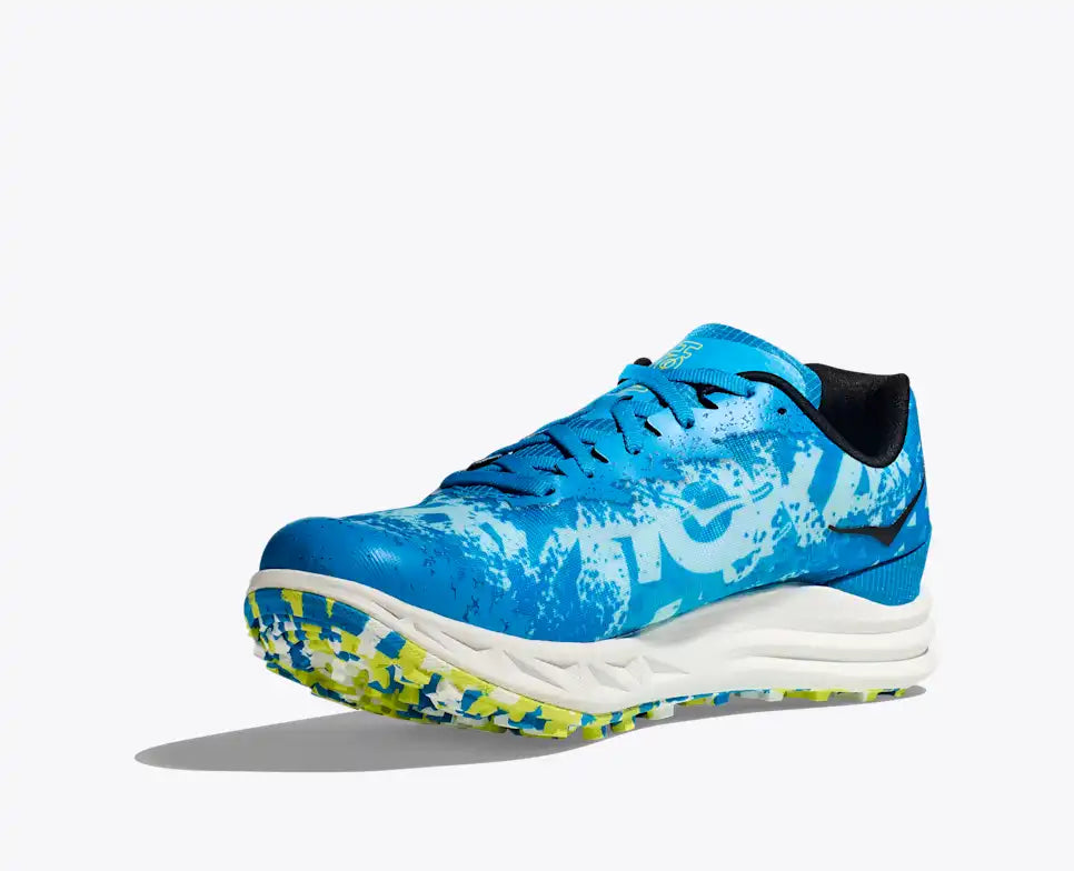 HOKA Crescendo XC Spikeless Unisex product view 3 — Diva Blue / Evening Primrose