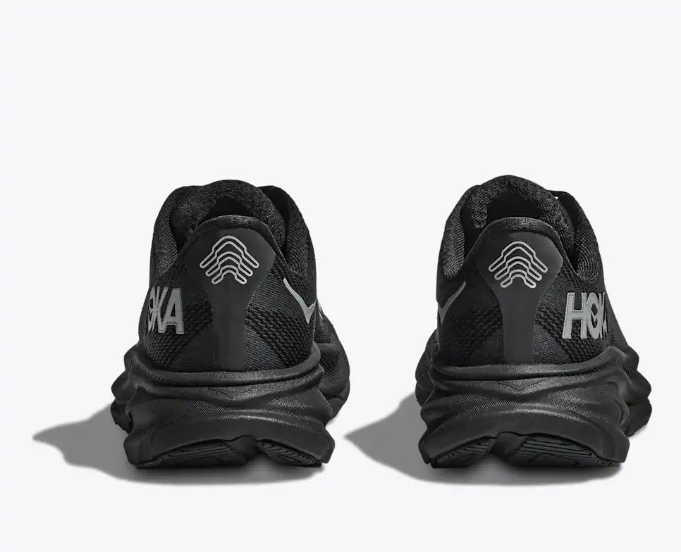 HOKA Clifton 9 GORE-TEX Men's product view 5 — Black / Black