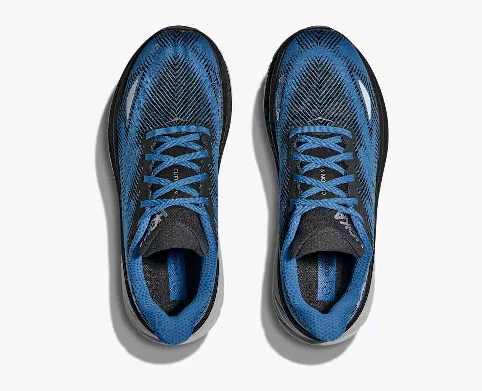 HOKA Clifton 9 GORE-TEX Men's product view 2 — Black / Foggy Night