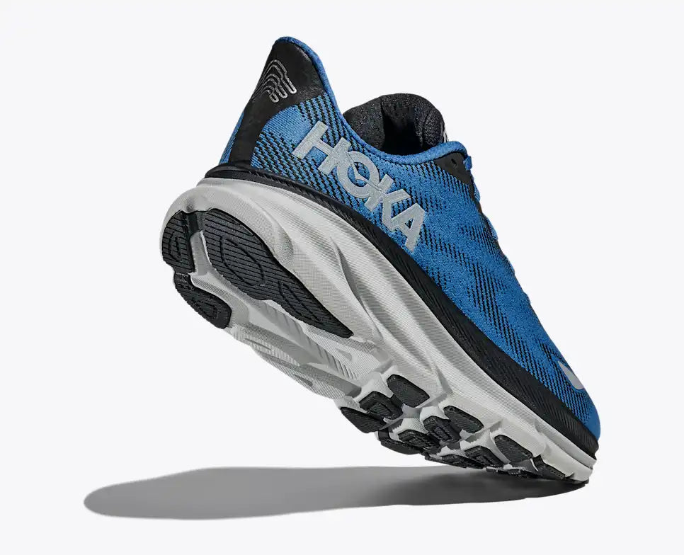 HOKA Clifton 9 GORE-TEX Men's product view 4 — Black / Foggy Night
