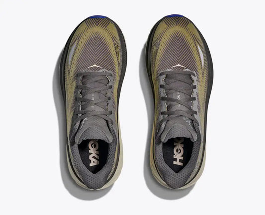 HOKA Clifton 9 GORE-TEX Men's product view 2 — Gravel / Eggshell
