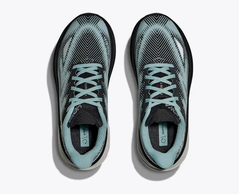 HOKA Clifton 9 GORE-TEX Women's product view 2 — Black / Raindrop