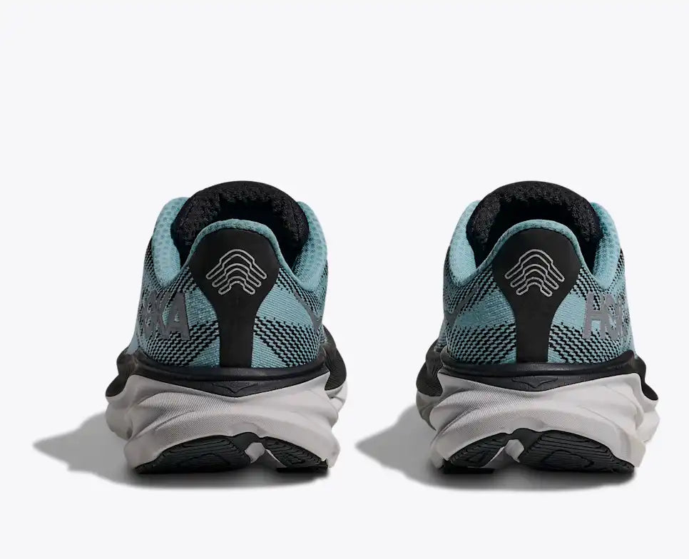 HOKA Clifton 9 GORE-TEX Women's product view 5 — Black / Raindrop