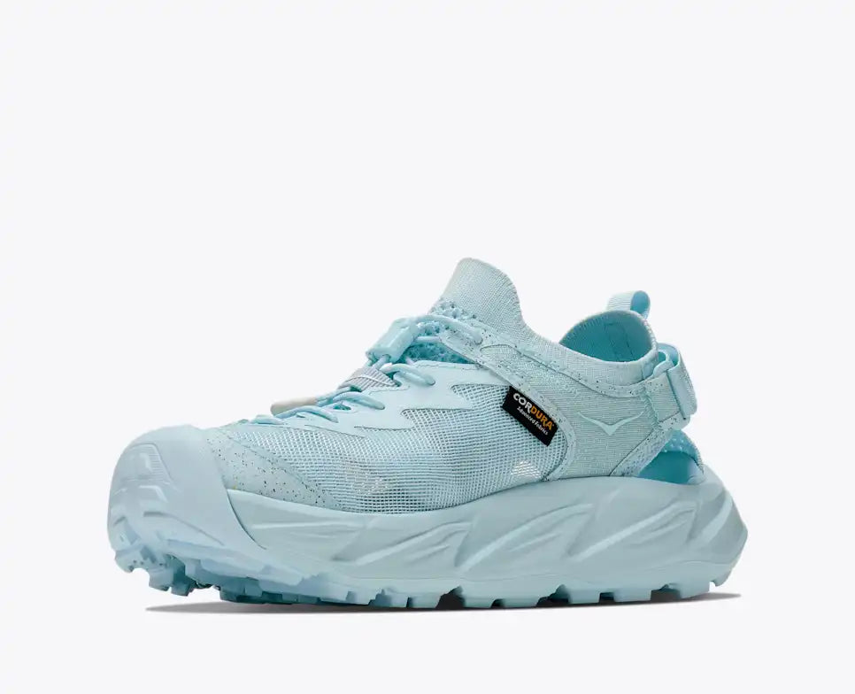 HOKA Hopara 2 Women's product view 3 — Glimmering Blue / Glimmering Blue