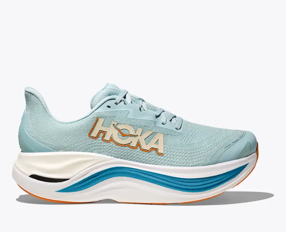 HOKA Skyward X Men's product view 1 — Clear Sea / Alpine Blue