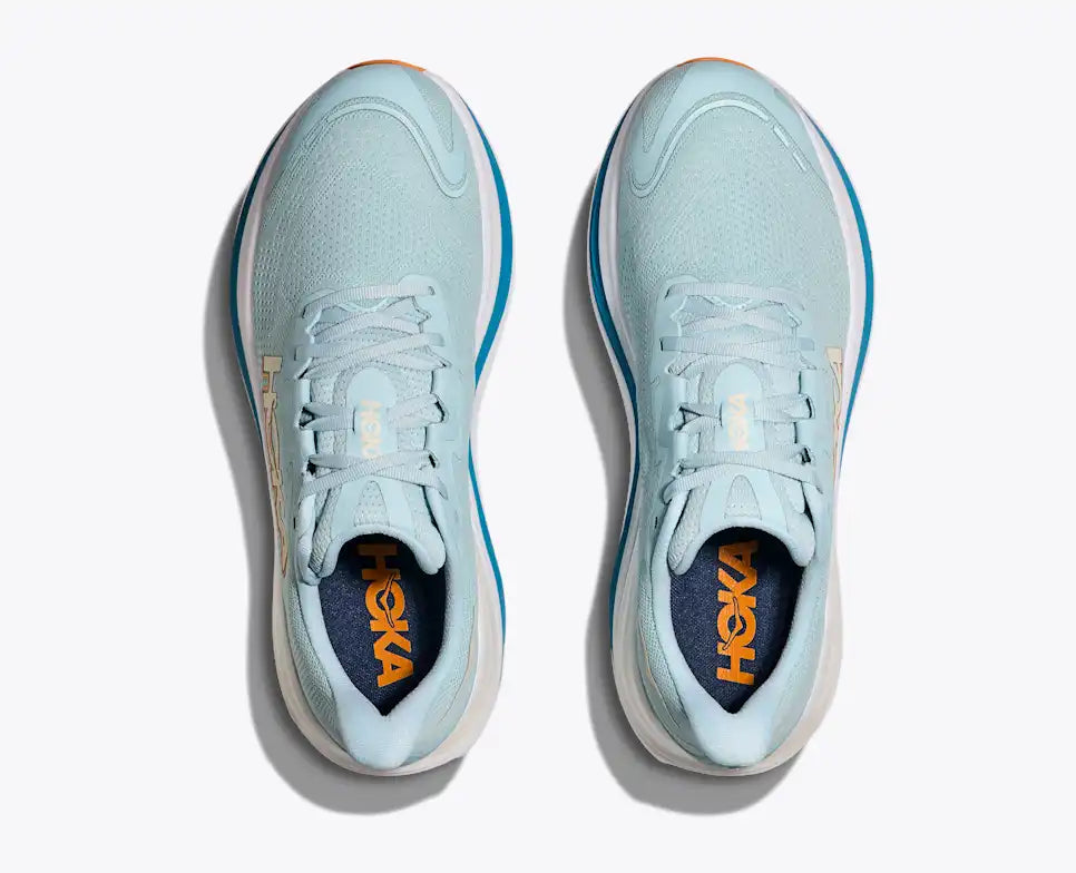 HOKA Skyward X Men's product view 2 — Clear Sea / Alpine Blue