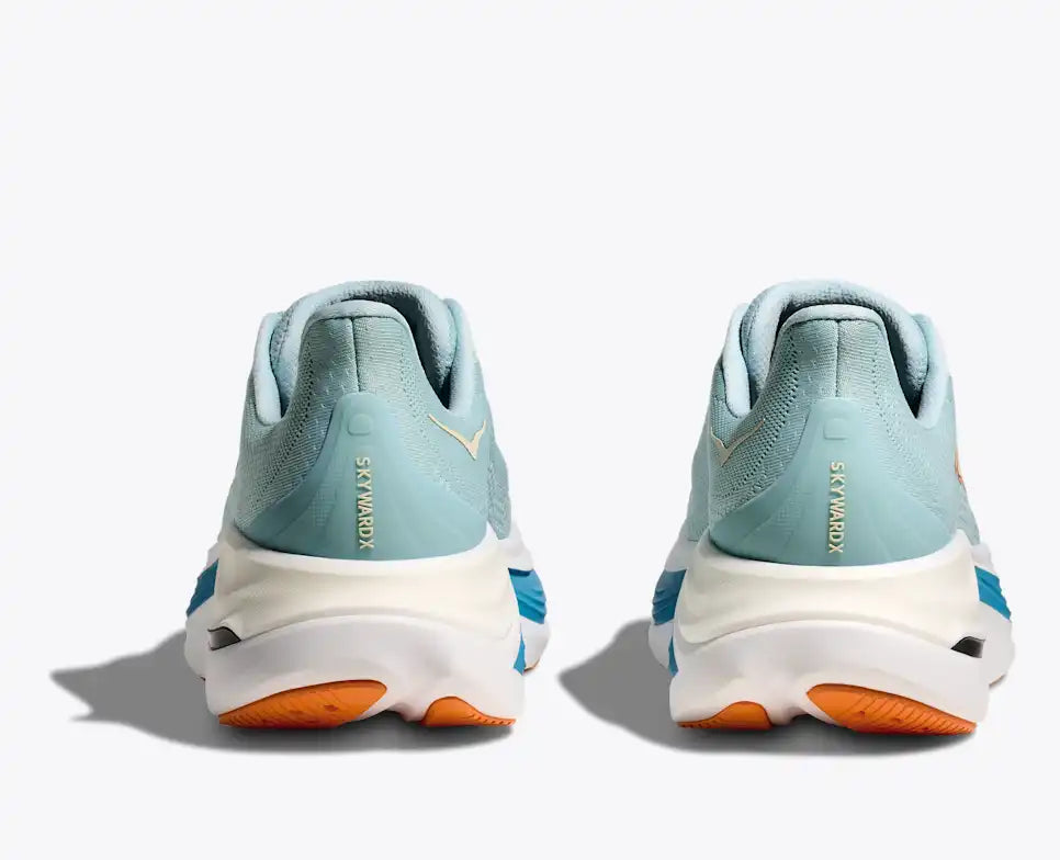 HOKA Skyward X Men's product view 5 — Clear Sea / Alpine Blue