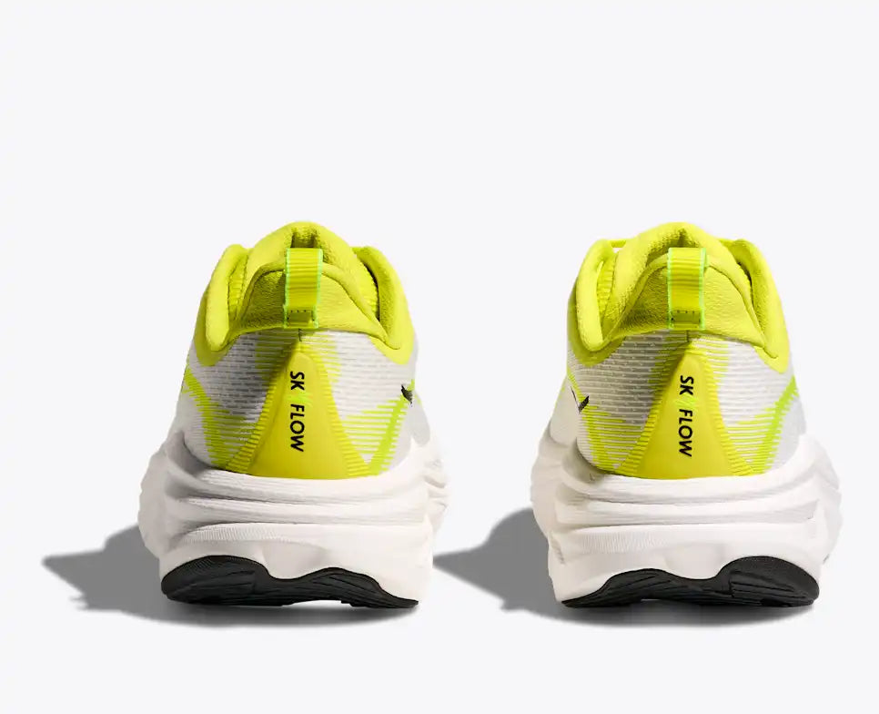 HOKA Skyflow Men's product view 5 — Neon Hoka Citrus / Neon White