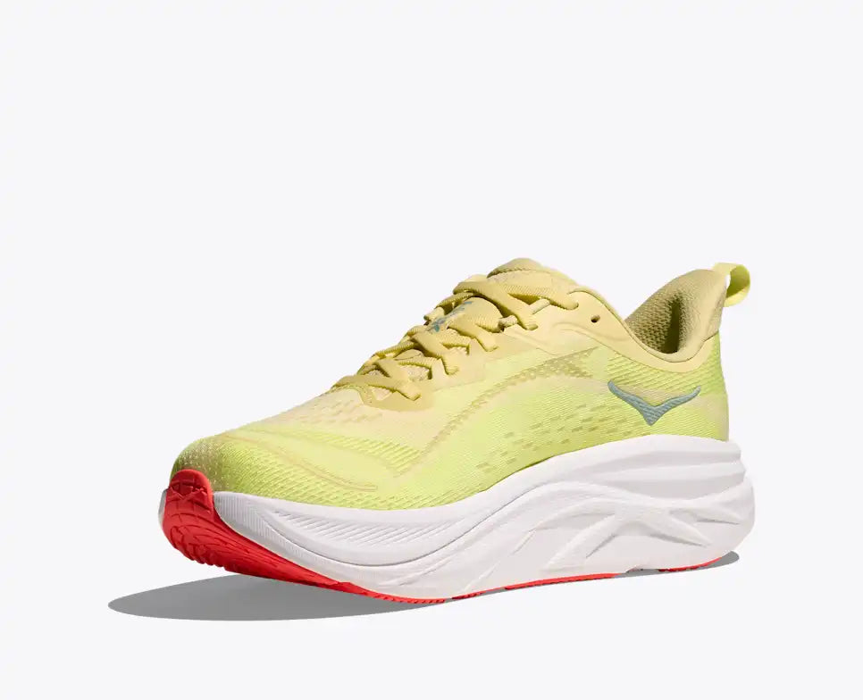 HOKA Skyflow Men's product view 3 — Sunlight / Neon Yuzu
