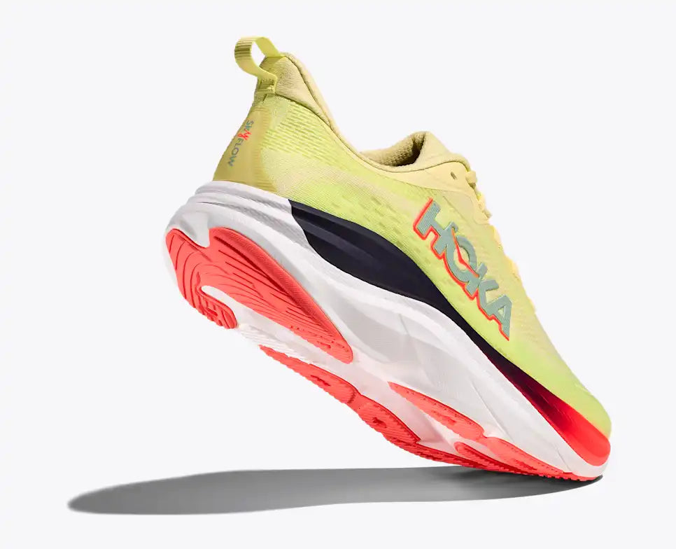 HOKA Skyflow Men's product view 4 — Sunlight / Neon Yuzu